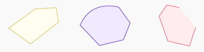 polygon and non-polygon