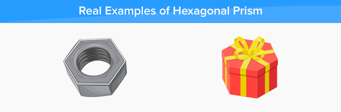 real life example of hexagonal prism