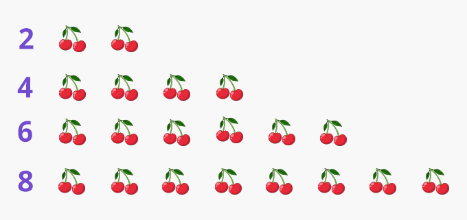 Even number example