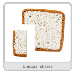 Unequal shares Worksheet Unequal shares Worksheet