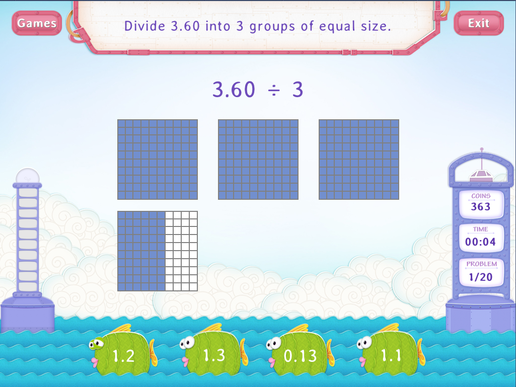 divide decimals by whole number practice with fun math worksheet divide decimals by a whole worksheet